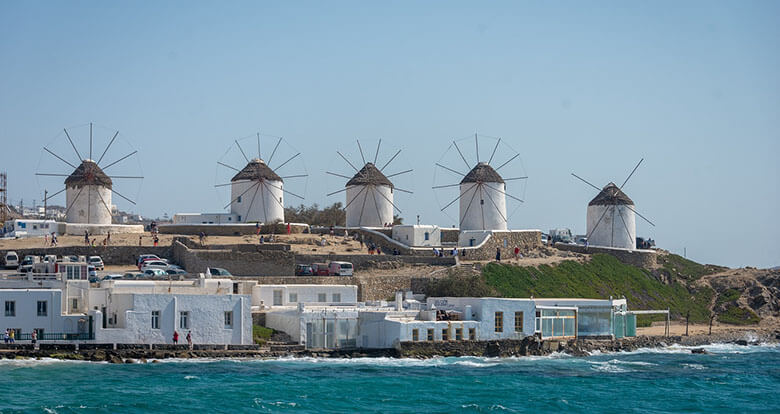 Where to stay in Mykonos without a car: Best areas
